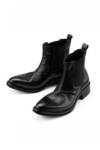 Pointed Platform Chelsea Boots