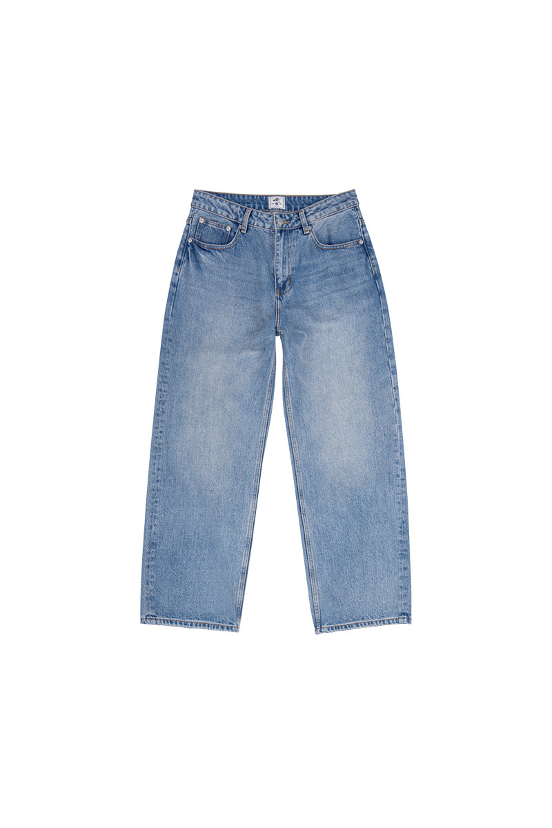 Lyocell Wide Leg Jeans