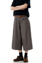 Solid Color Blade Cargo Shorts