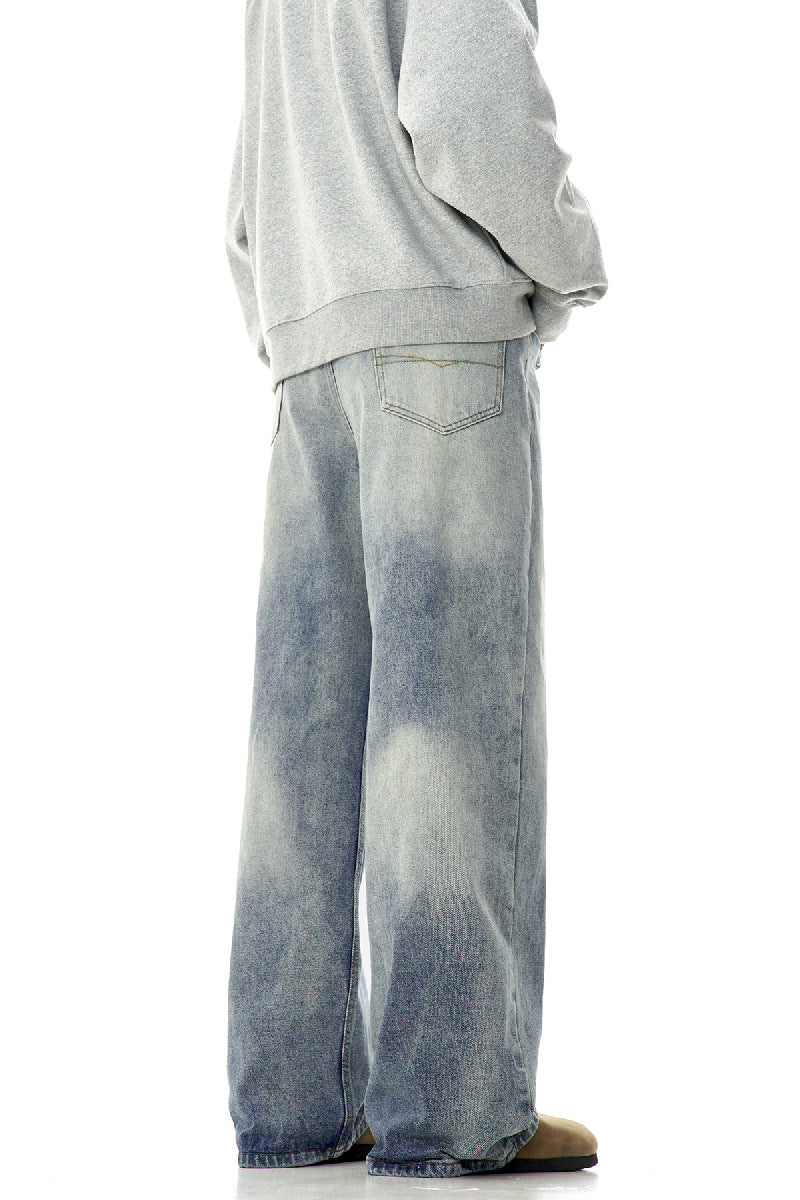 Retro Washed Oversized Jeans - EU Only