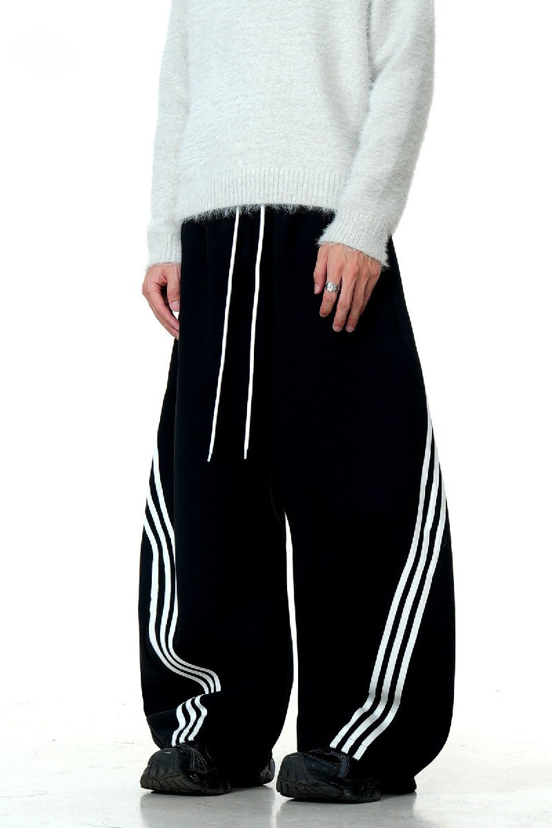 Striped Streetwear Sweatpants - EU Only