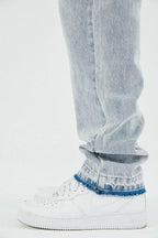 Antidote Washed Embroidered Logo Jeans - UK Only