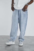 H/C Embroidered Logo Broken Heart Jeans - UK Only