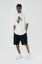 Antidote Side Zipper Loose Shorts