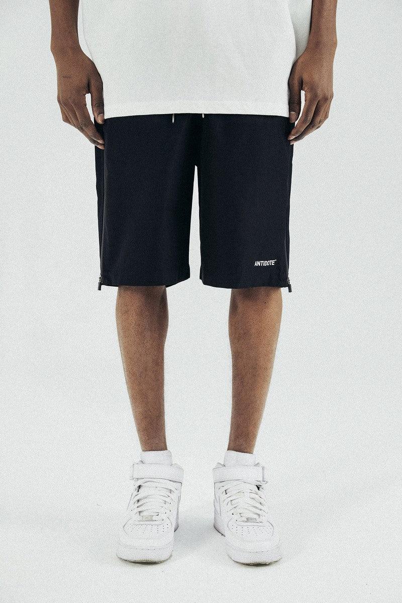 Antidote Side Zipper Loose Shorts