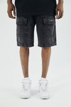 Antidote Washed Retro Jeans Shorts