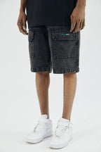 Antidote Washed Retro Jeans Shorts