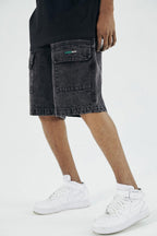Antidote Washed Retro Jeans Shorts