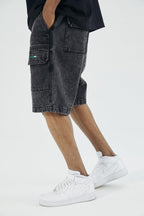 Antidote Washed Retro Jeans Shorts