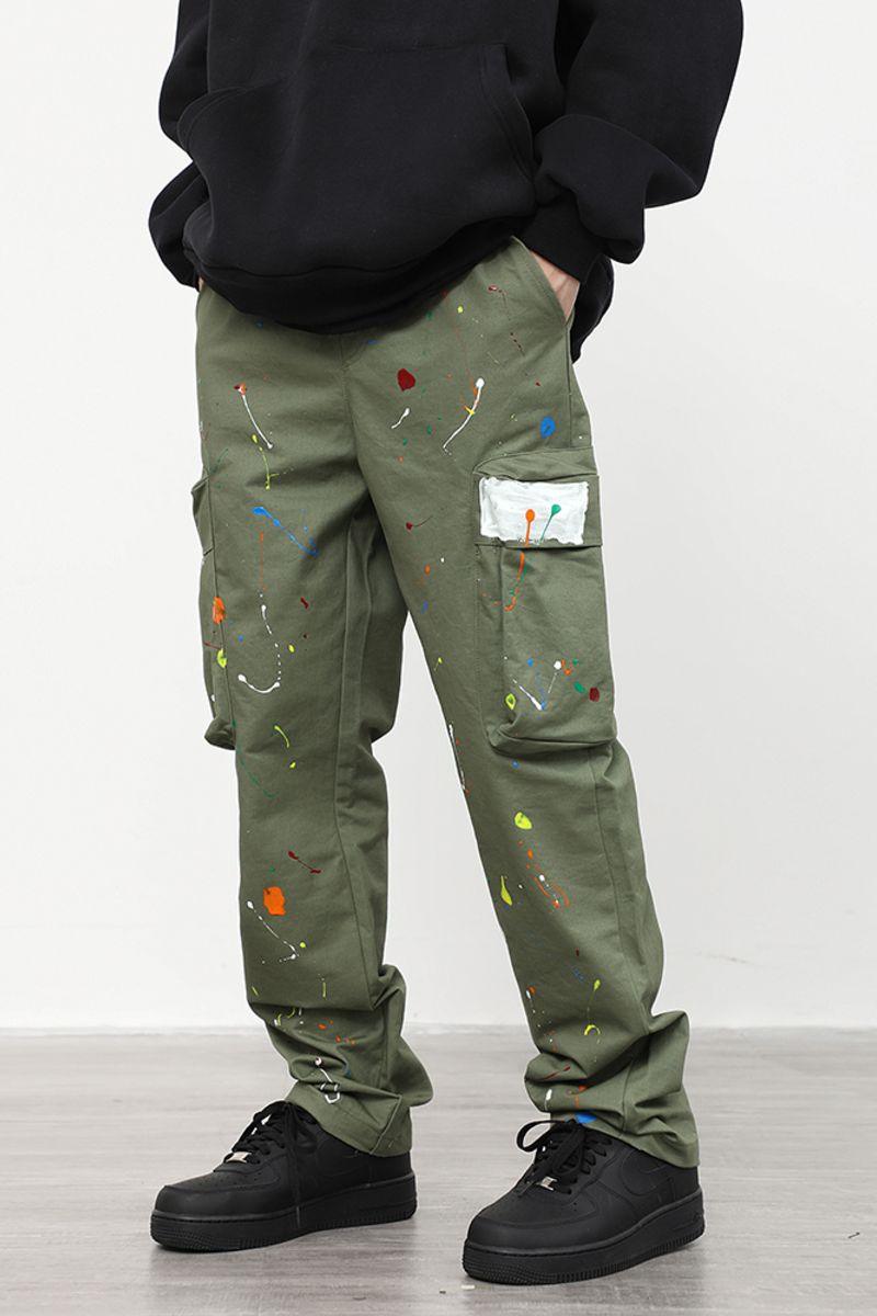 CZ Splash Ink Straight Trousers