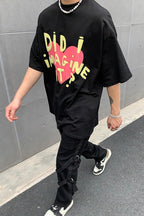 CZ Love Print Tee