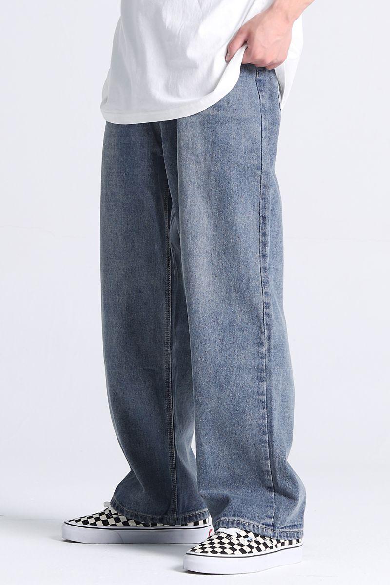 CZ Washed Loose Jeans - UK Only