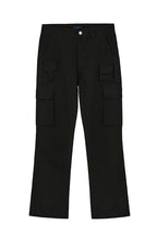 CZ Zipper Multi Pocket Flared Trousers