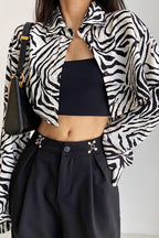CZ Safari Cropped Shirt