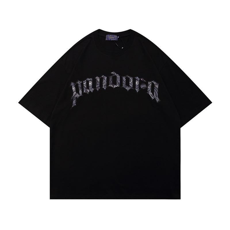 CZ Cashew Embroidered Pandora Tee