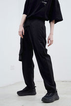 STEEPC Stitching Straight Trousers
