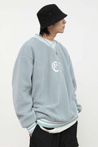 CZ ED Logo Sherpa Sweater