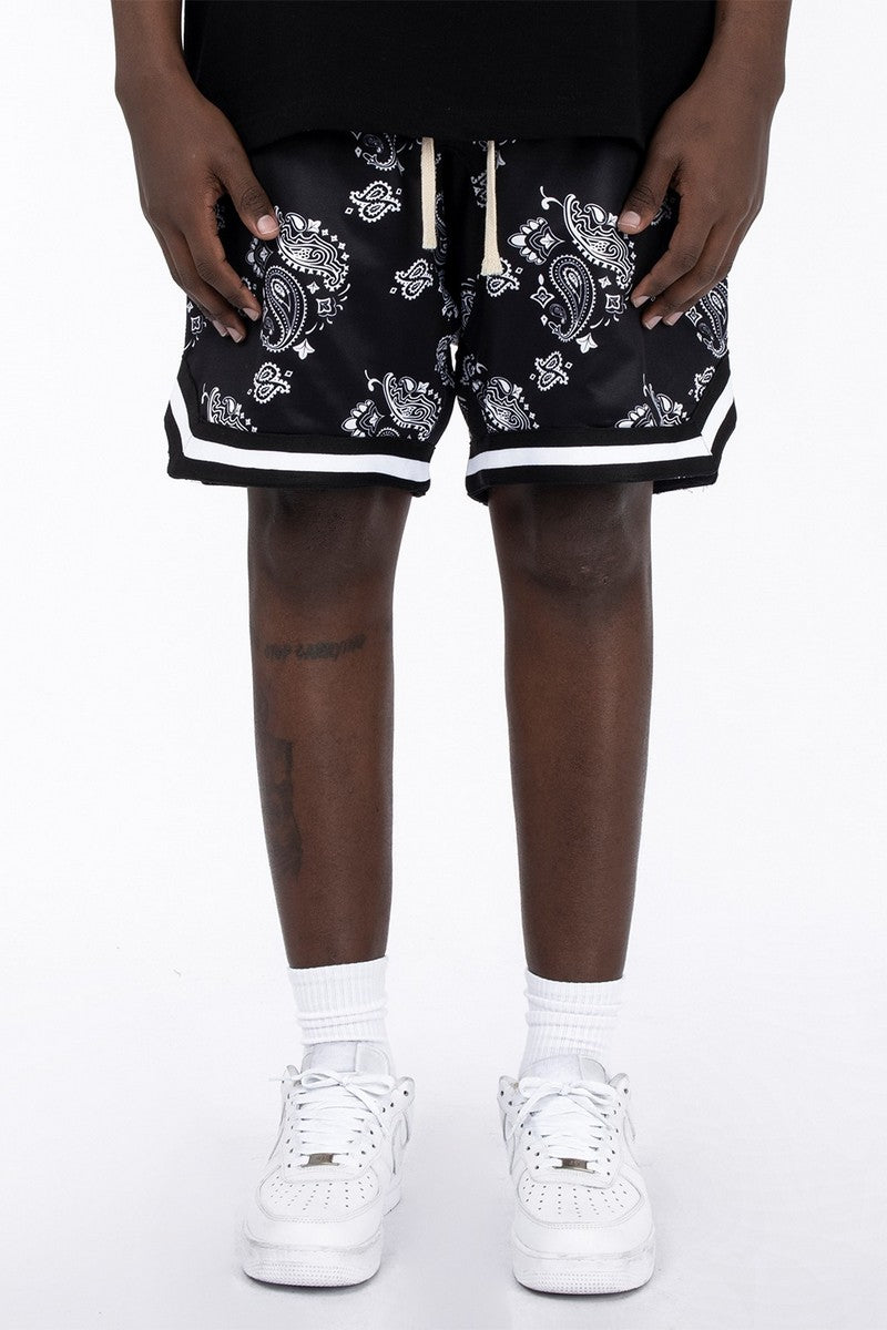 CZ Paisley Basketball Shorts