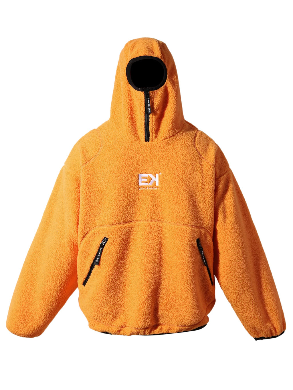 Zip Logo Fleece Sweater