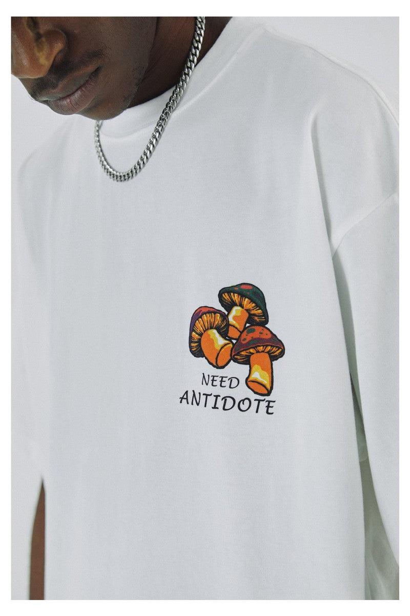 Antidote Mushrooms Spray Print Tee