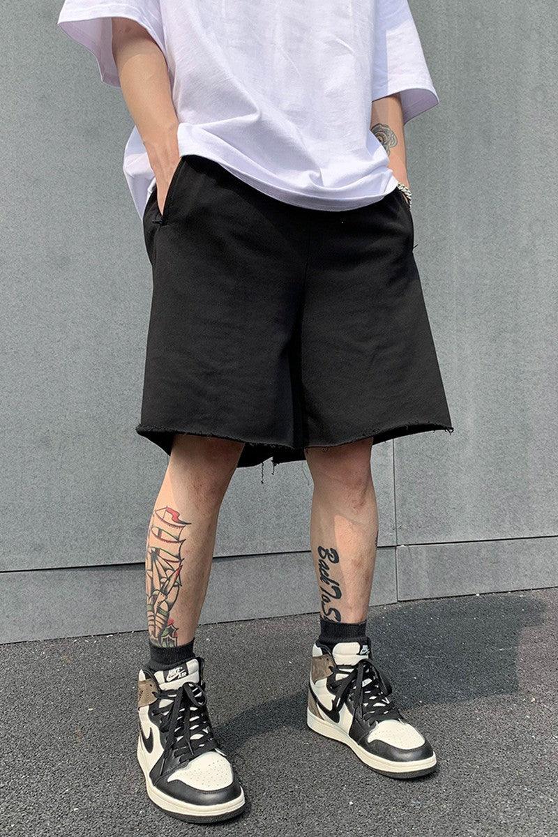 CZ Distressed Casual Shorts
