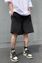 CZ Distressed Casual Shorts