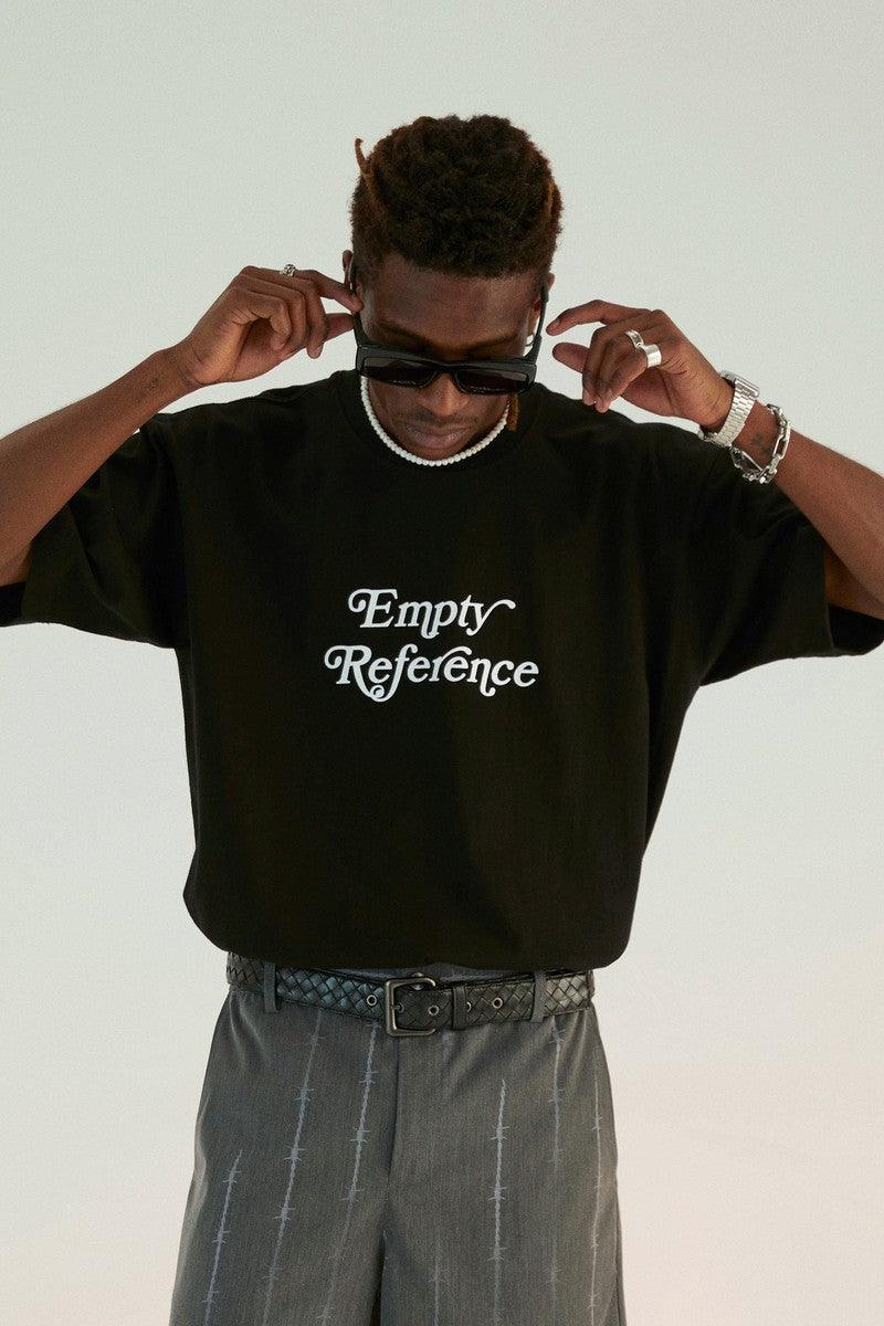 Empty Reference Basic Logo Print Tee