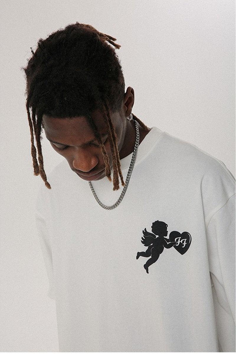 F&F Angel Love Logo Tee