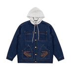 Antidote Logo Loose Jeans Jacket