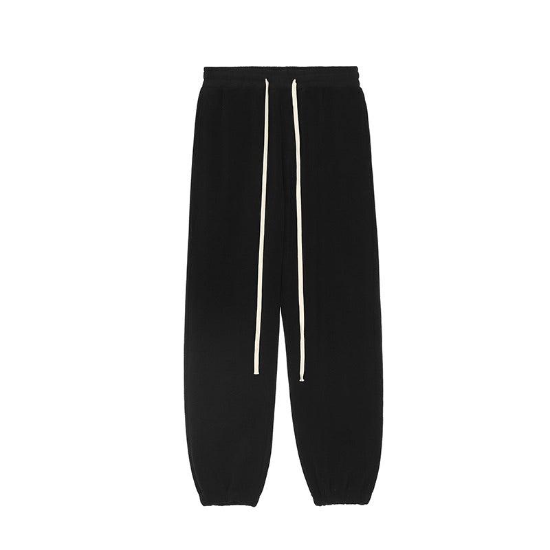 CZ Basic Drawstrings Loose Sweatpants