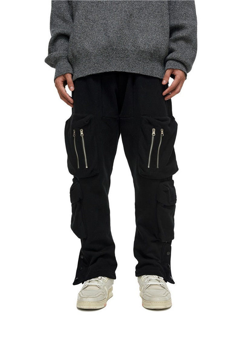 Old Order Multi Pocket Zipper Sweatpants