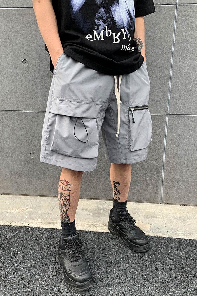 CZ Front Pockets Functional Shorts