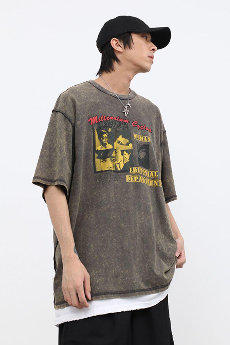 CZ ED Washed Retro Tee