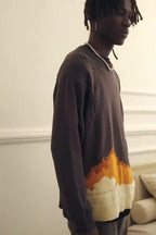 Empty Reference Flame Ripped Sweater