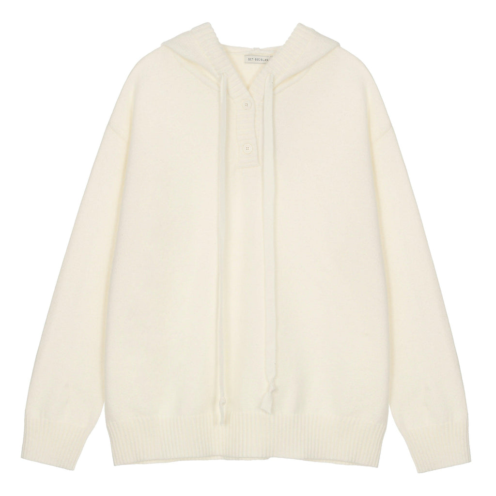 CZ Basic Knit Hoodie