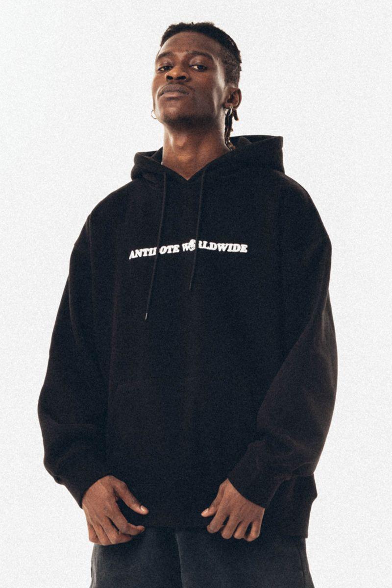 Antidote Logo Heavy Loose Hoodie