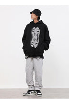 CZ Faces Printed Hoodie