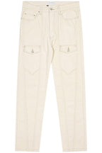 Old Order Corduroy Washed Front Pockets Trousers