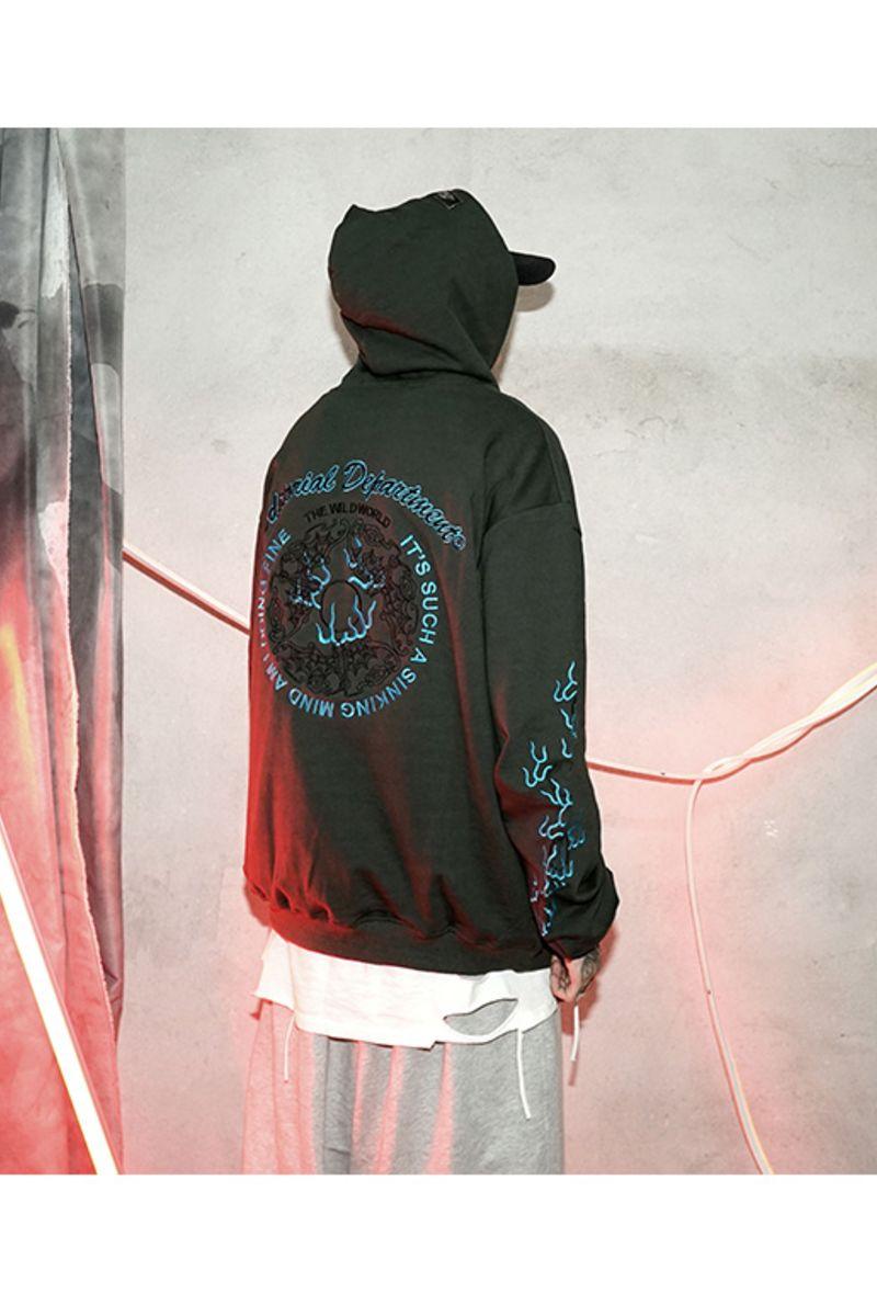 CZ ED Embroidered Hoodie