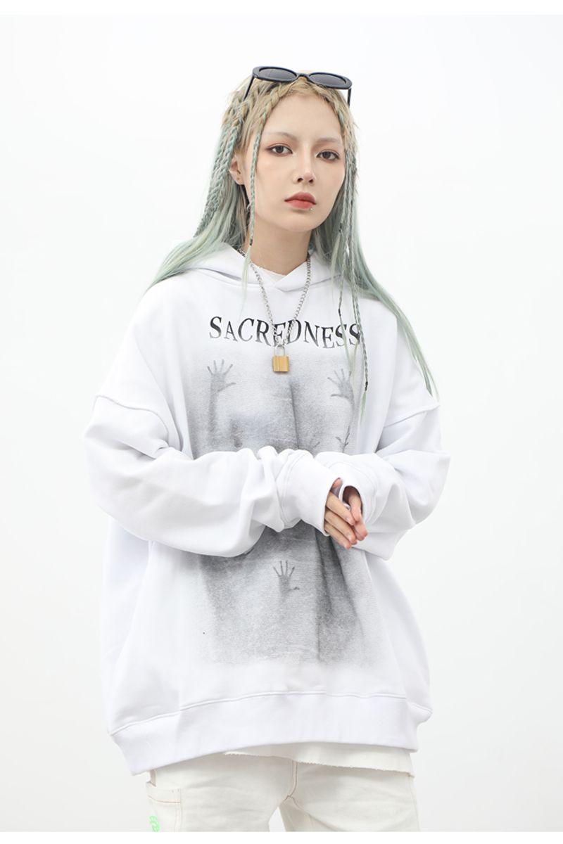 CZ Ghosts Hands Loose Hoodie