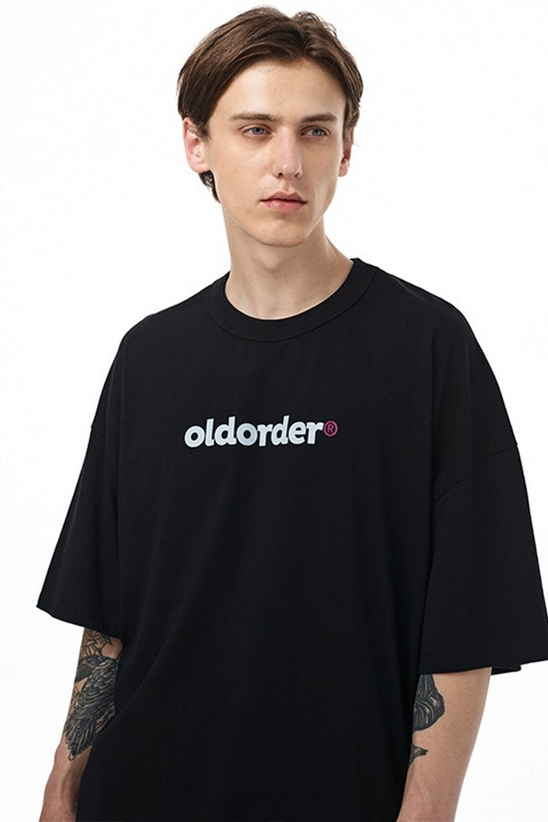 Old Order Solid Color Logo Tee