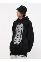 CZ Faces Printed Hoodie