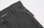 CZ Dark Washed Flared Jeans