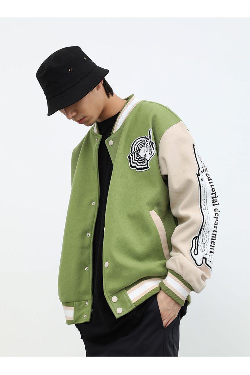 CZ ED Patch Varsity Jacket