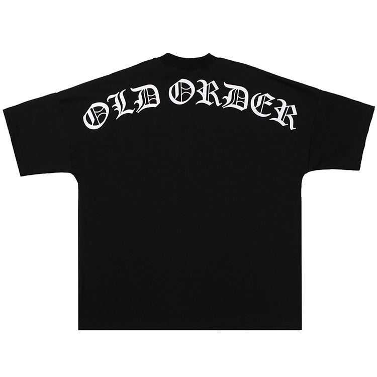 Old Order Gothic Font Logo Loose Tee
