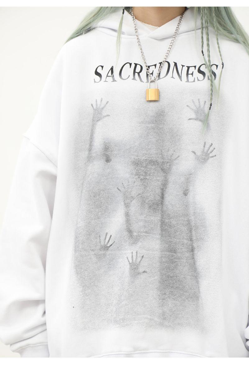 CZ Ghosts Hands Loose Hoodie