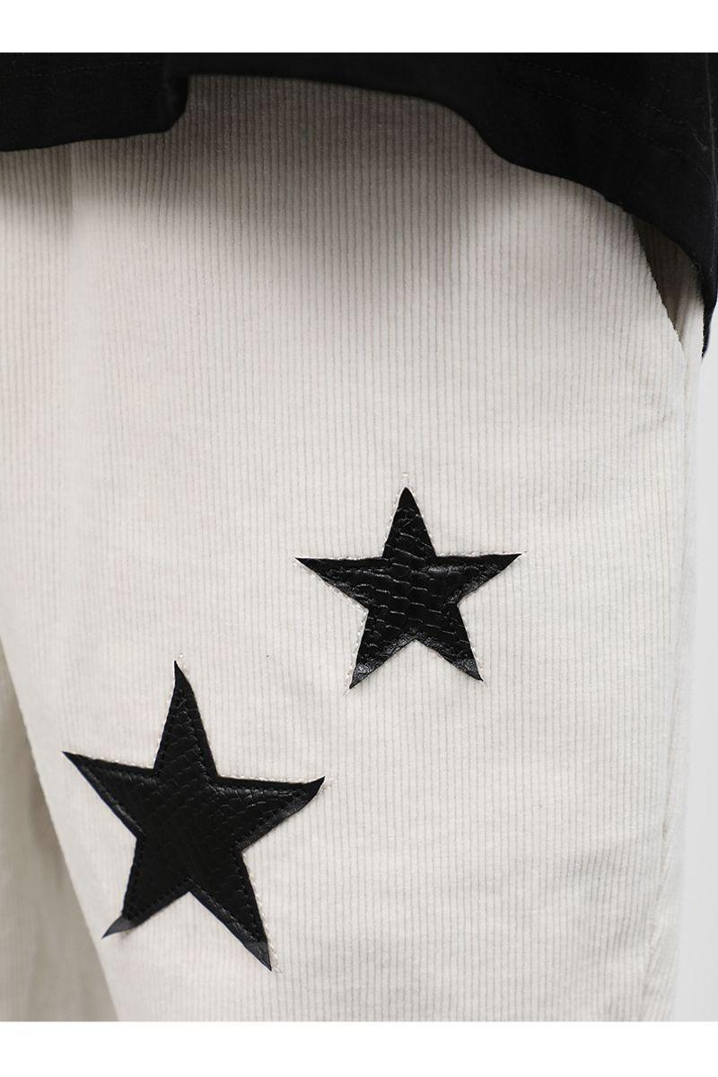 CZ Stars Corduroy Flared Trousers