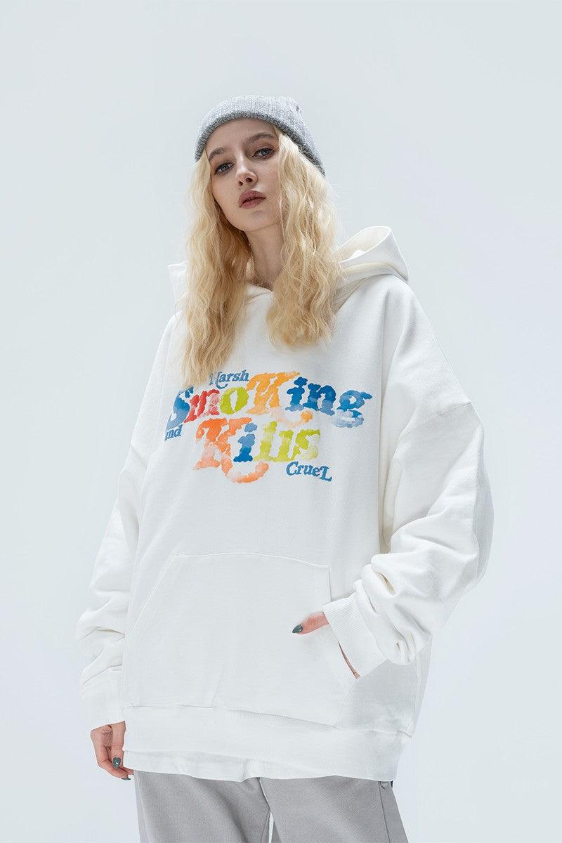 H/C Smoking Kills Rainbow Hoodie - UK Only