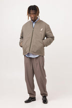 Empty Reference Embroidery Rabbit Logo Down Jacket