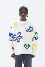 H/C Spray Paint Knit Sweater - UK Only